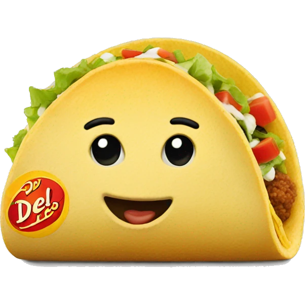 del taco emoji