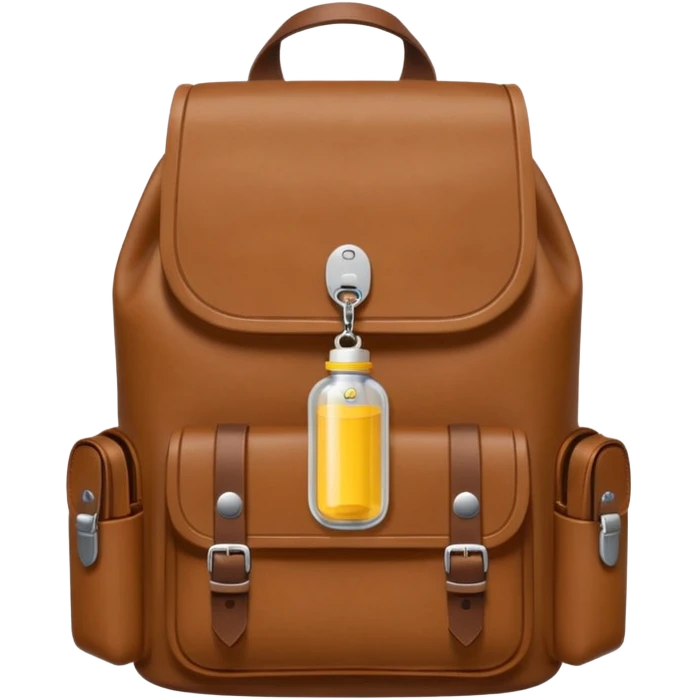 EpiPen in backpack purse emoji