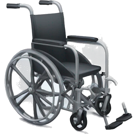 wheelchair with one wheel emoji