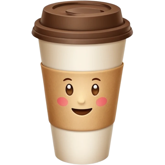 Takeaway coffee emoji