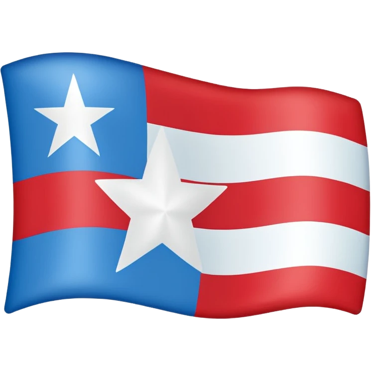 🇵🇷 to light blue where the star is located emoji