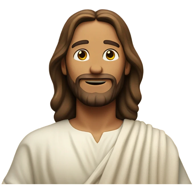 jesus open arms emoji