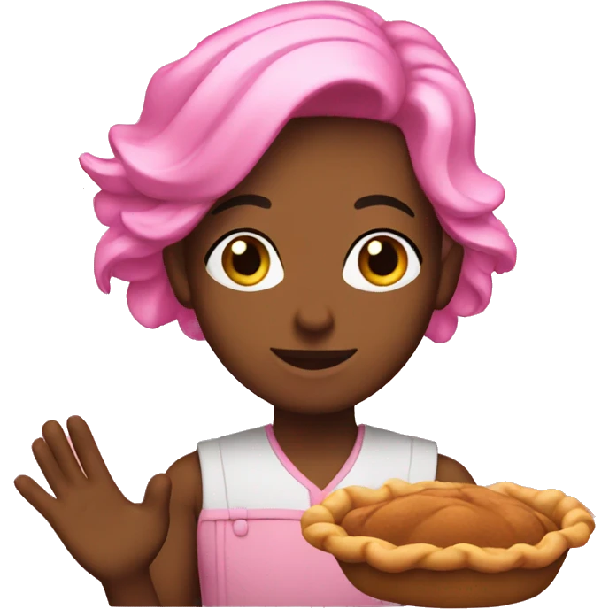 Pink thanksgiving  emoji