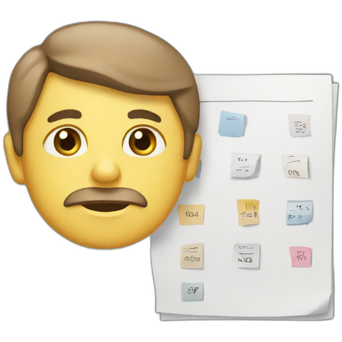 planning emoji