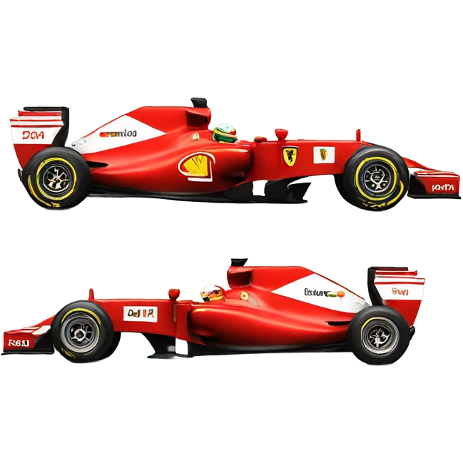 Ferrari f1 car emoji