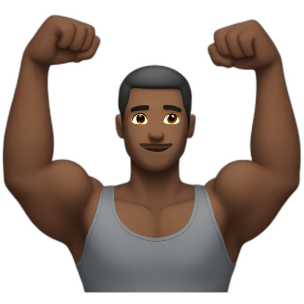 man arms emoji