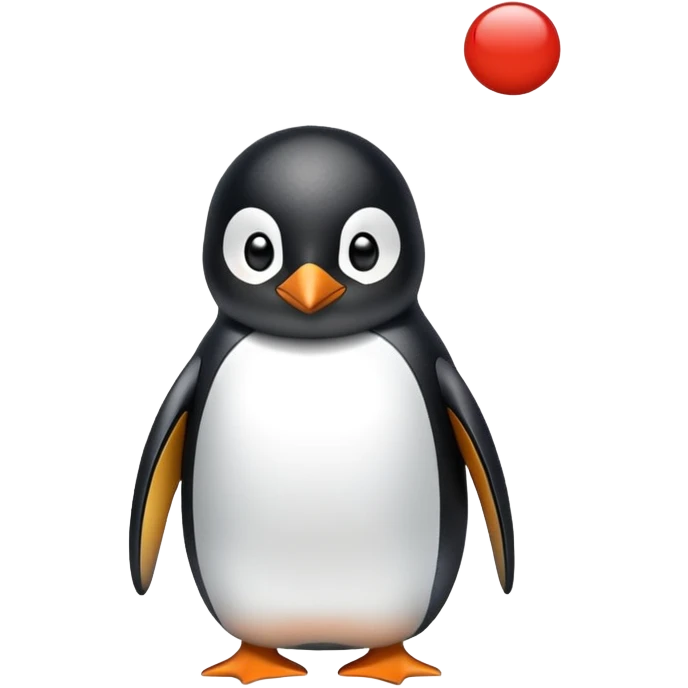 Japanese art penguin emoji