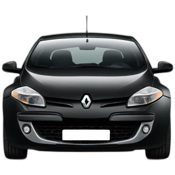 Renault Megane 2 black emoji