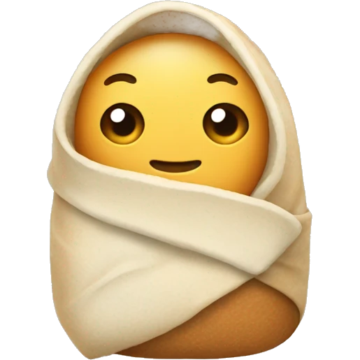 Cozy burrito emoji