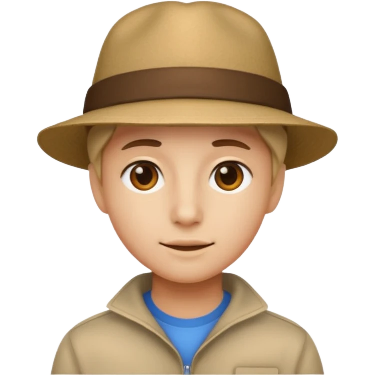 wearing the thing on the top emoji