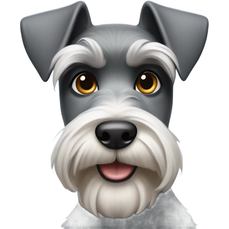 Lucy the schnauzer emoji