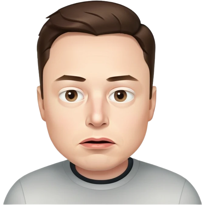 Elon Musk confused emoji