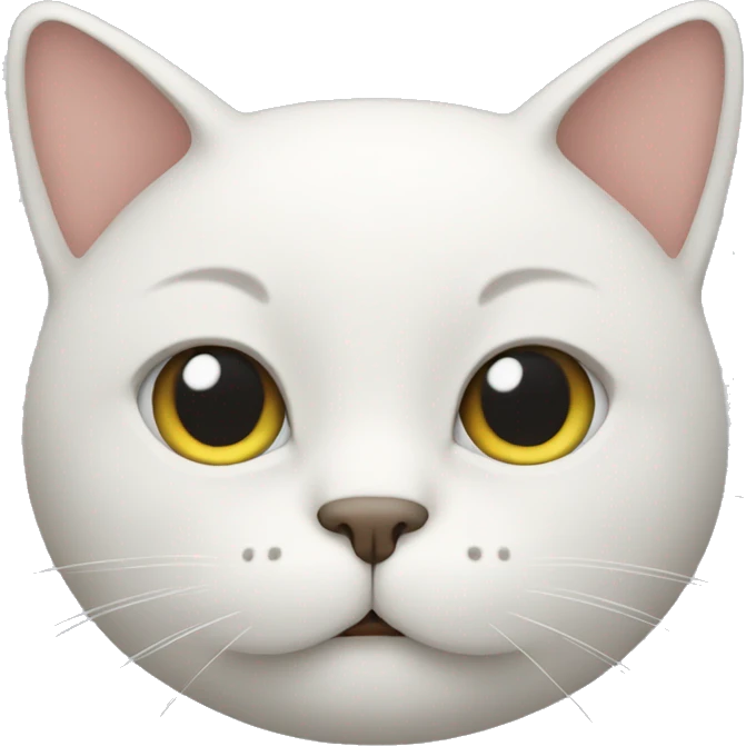 Cat Face Without Mouth emoji