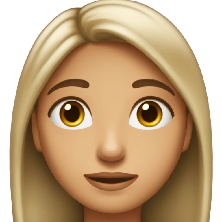 Una chica durmiendo  emoji