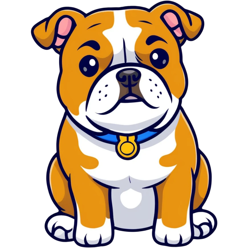Bulldog 
 emoji