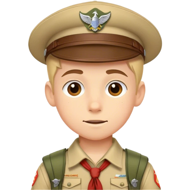 A scout boy emoji