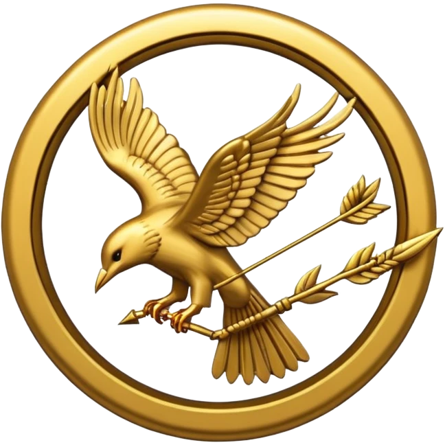 Mockingjay Pin emoji