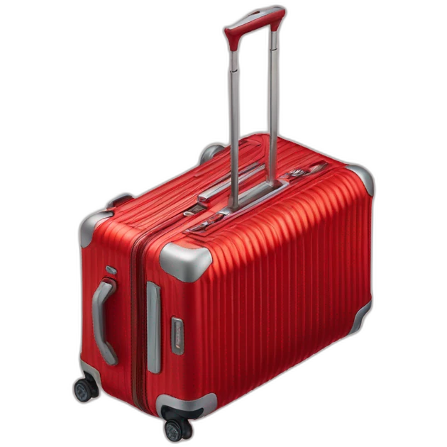 Essential Cabin luggage Red rimowa emoji