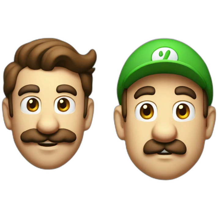 Mario and luigi emoji