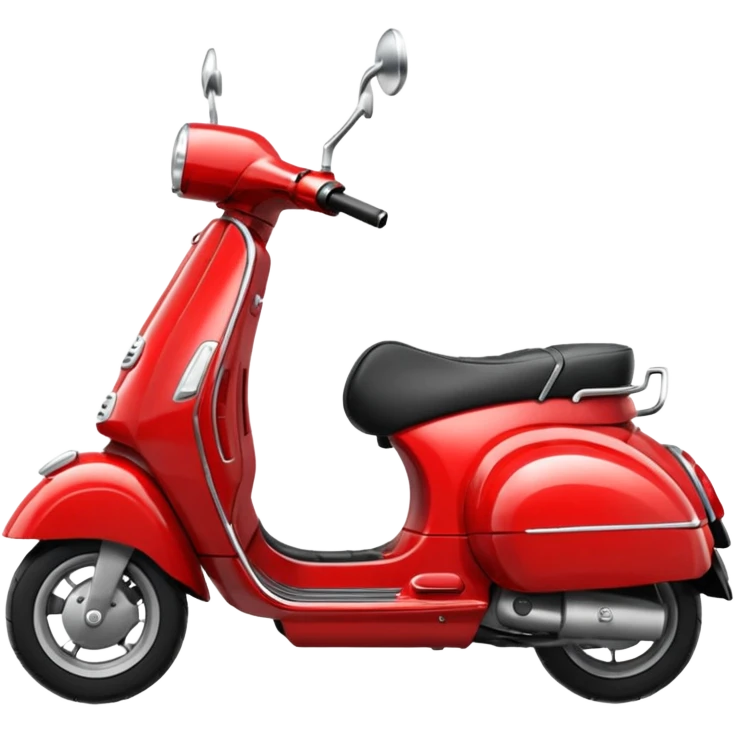 vespa roja emoji