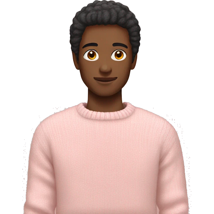 Pastel pink sweater emoji