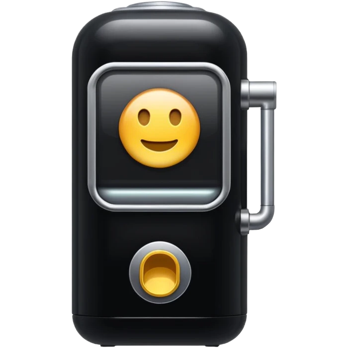 Black gacha machine emoji