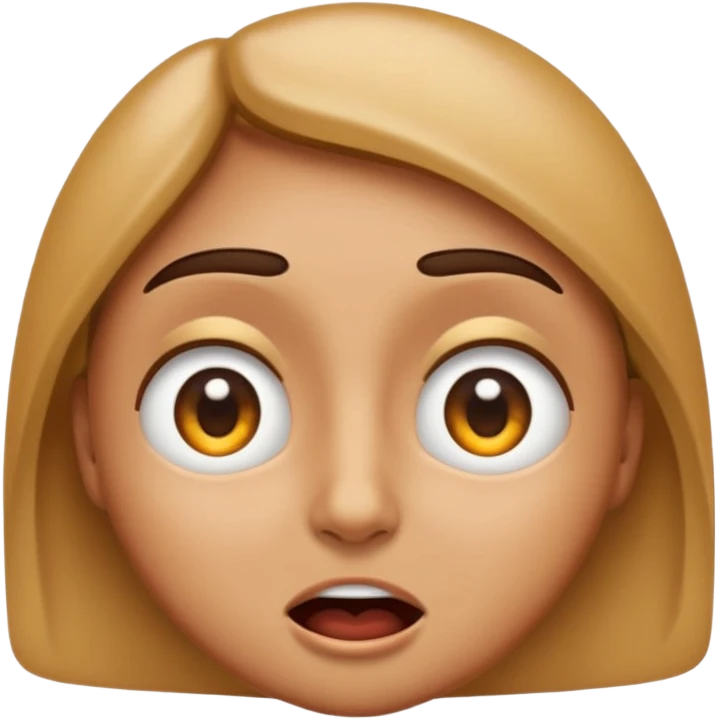 “A high-quality emoji-style face expressing an intense ‘WOW’ reaction, with wide, squinted eyes and an amazed, mind-blown expression. The face should look extremely impressed and shocked in a cool, epic way. Eyes looking to the right. Bright, glossy, modern emoji design.” emoji