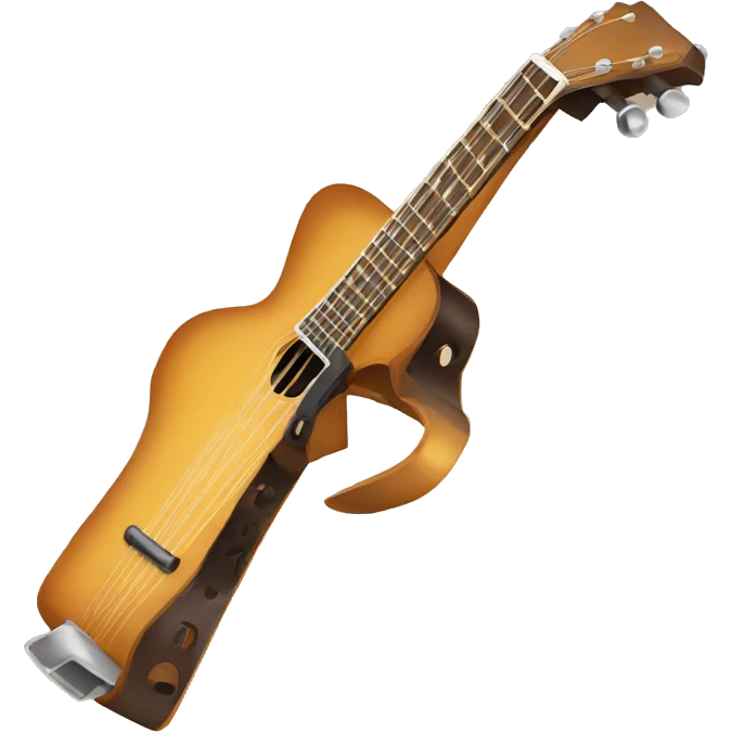 Guitar capo emoji