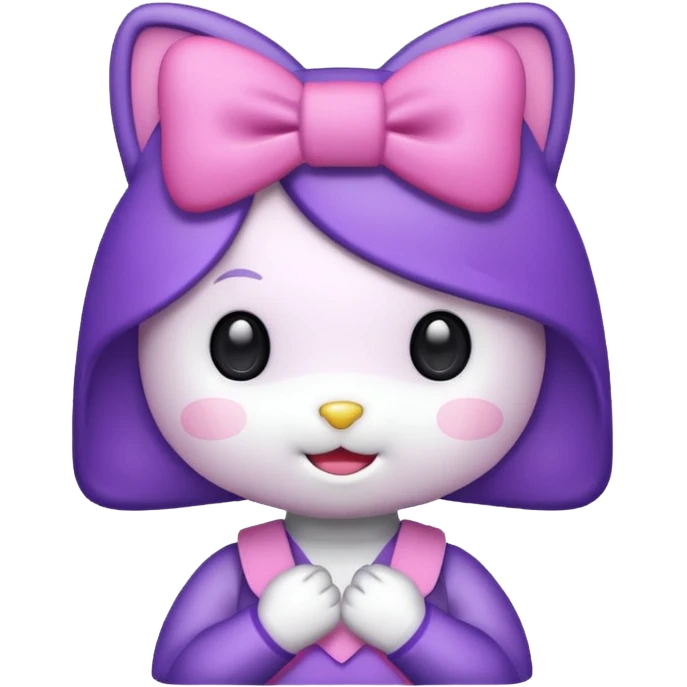 Halo with hello Kitty  emoji