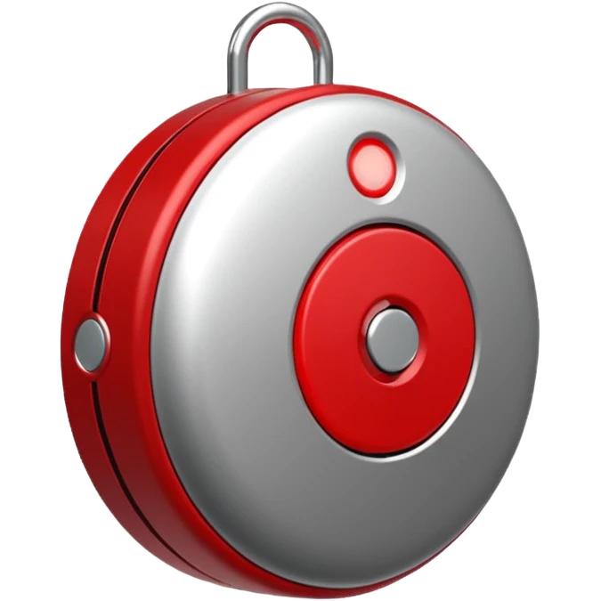 Personal fall detection alarm emoji