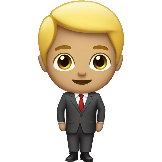 traje with zapatos emoji
