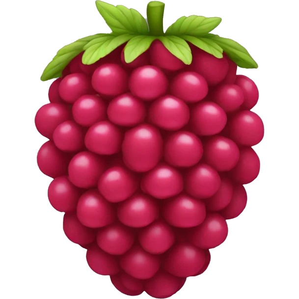 Raspberry emoji