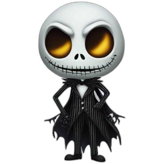 The nightmare before christmas emoji