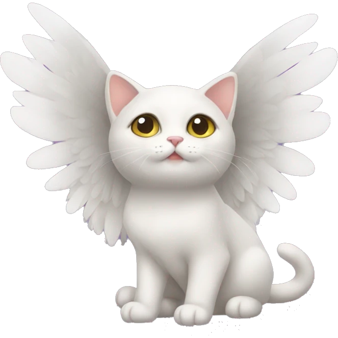  Cat wings emoji