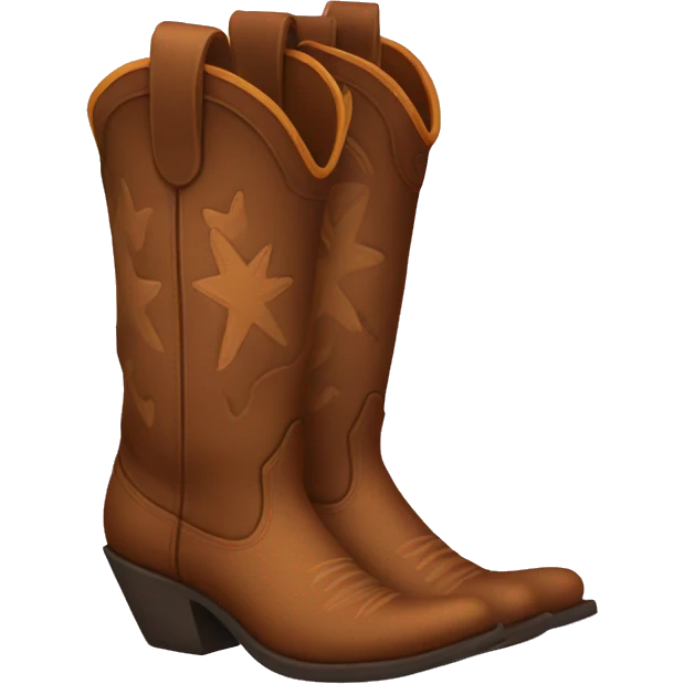 cowgirl boots emoji