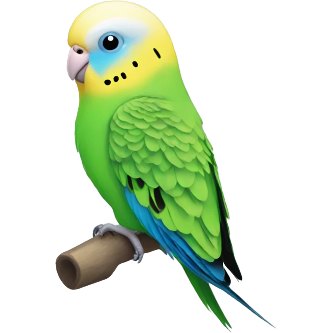 A budgie emoji