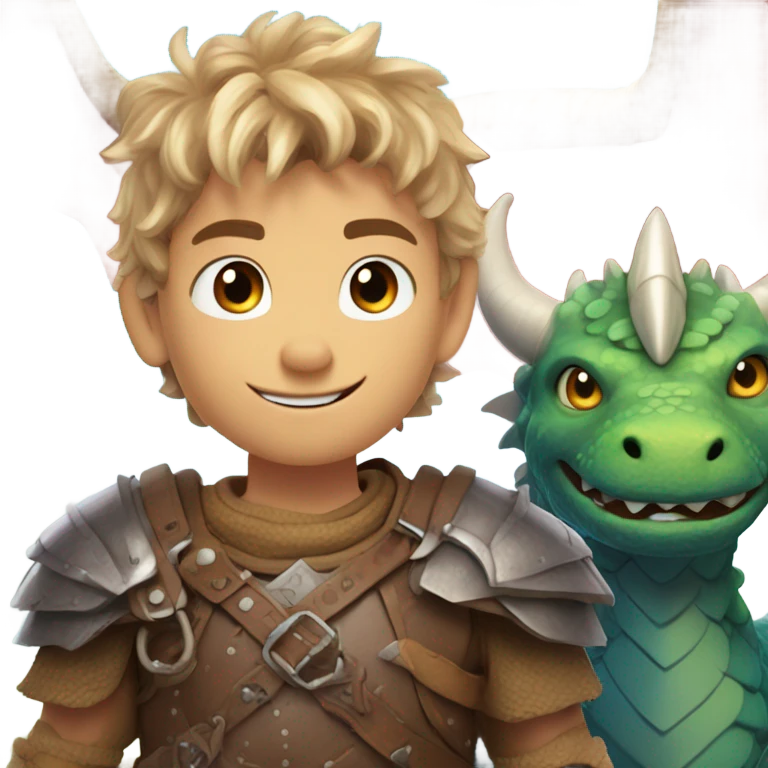 How to train your dragon emoji