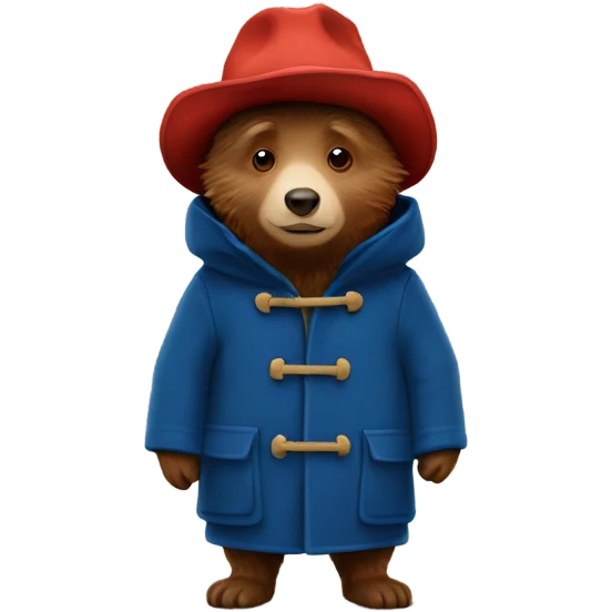 Paddington Bear emoji