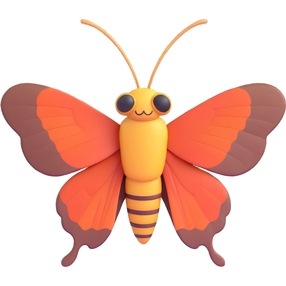 moth emoji