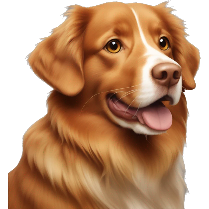 Nova Scotia duck tolling retriever emoji