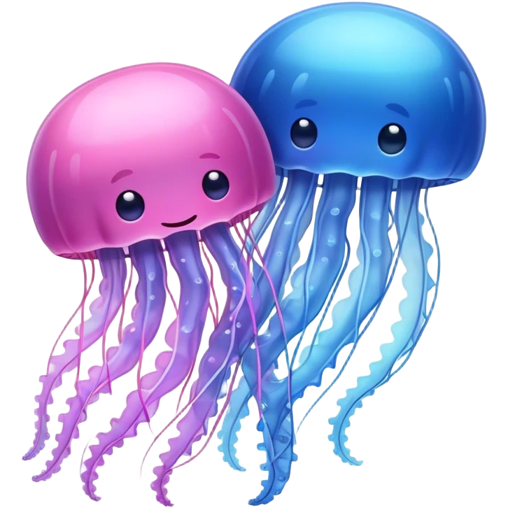 Jellyfish in love  emoji