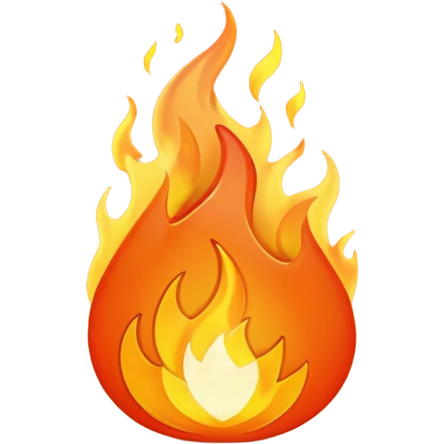 flame emoji