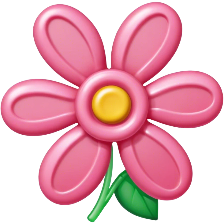 pink spam gummy candy flower emoji