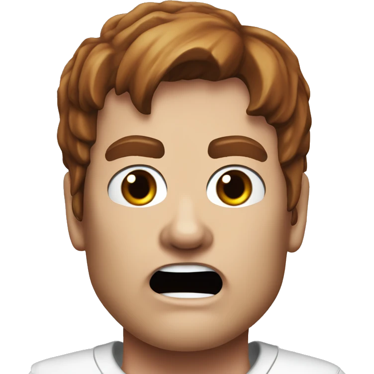 Realistic dexter Morgan surprised red   emoji