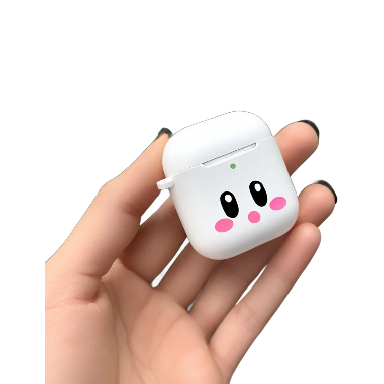 Kirby AirPods emoji