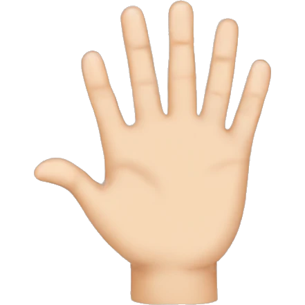 Finger emoji ring finger and little finger emoji