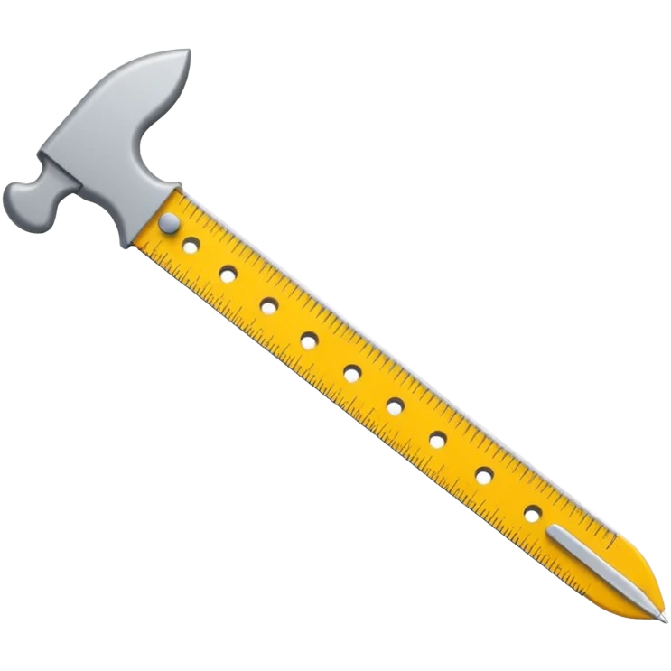 penis made out of a ruler emoji