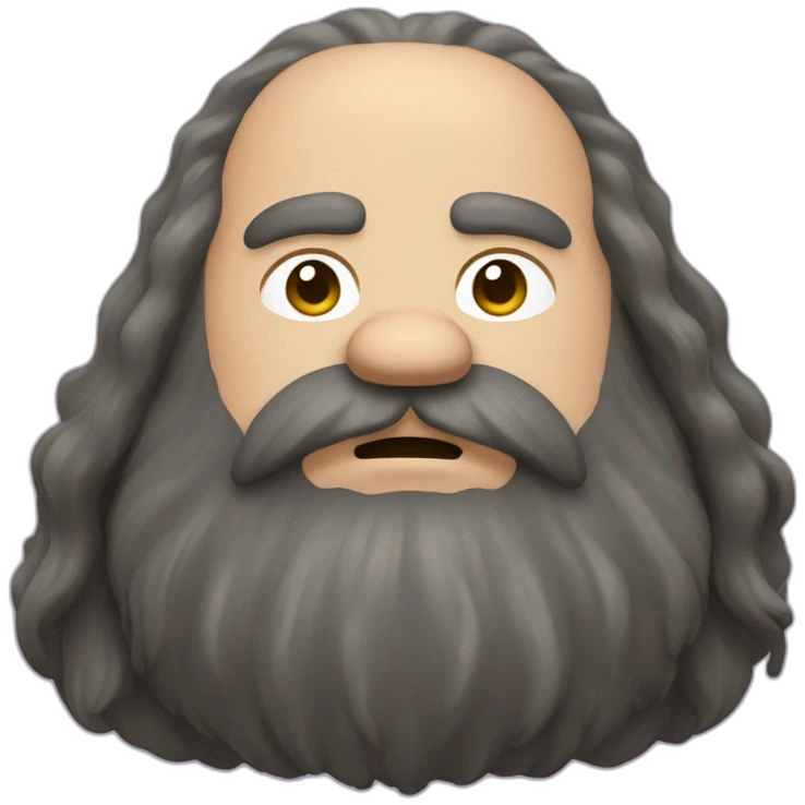 Hagrid qui dort emoji