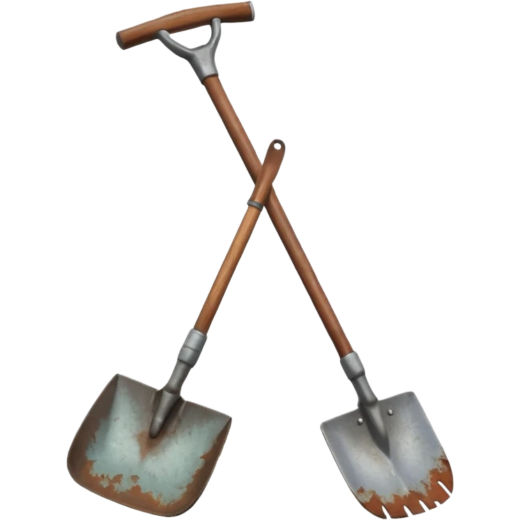 Gardening hoe emoji