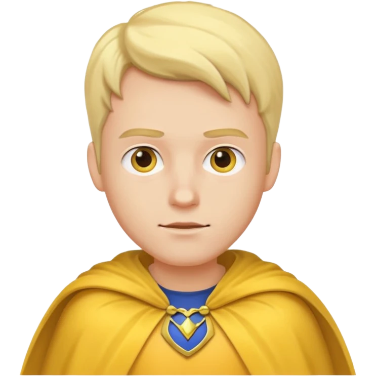 but with yellow cape, not red emoji